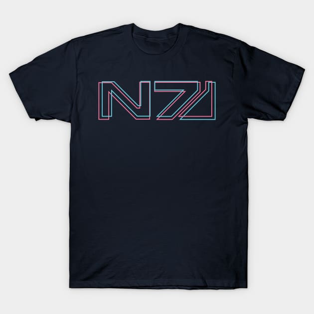 Mass Effect - N7 Symbol T-Shirt by BadBox